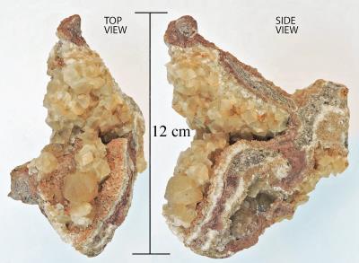 Calcite, Ton Mawr. Bill Bagley Rocks and Minerals